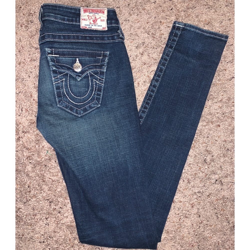 True Religion “Julie” skinny jeans size 26
